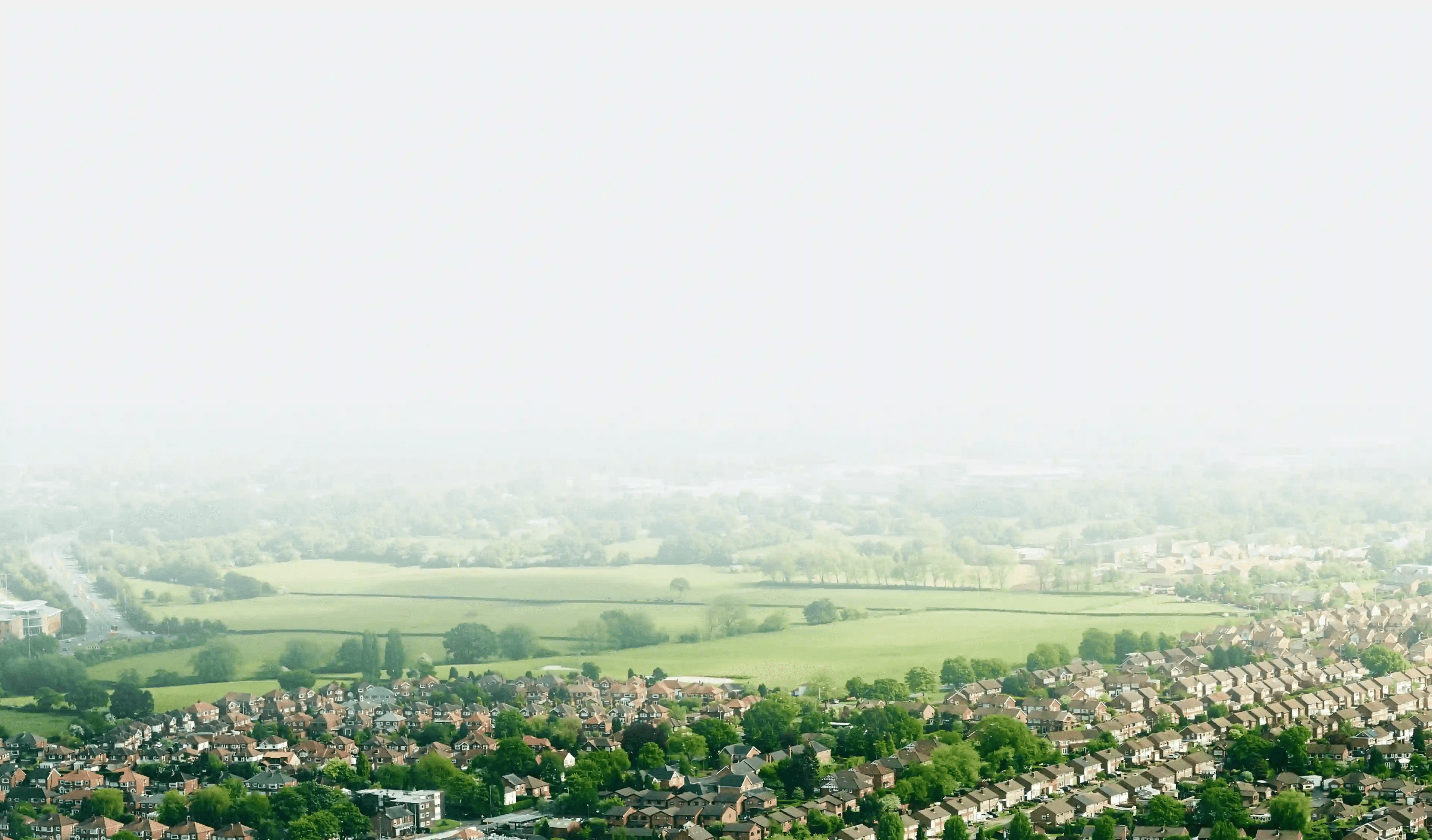 Aerial view of homes served by EPC